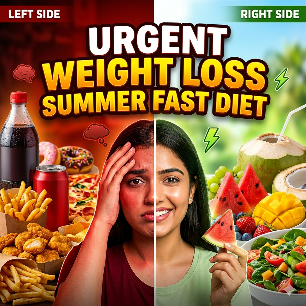 7-Day Summer Diet Plan for Weight Loss (Indian Vegetarian + Easy)