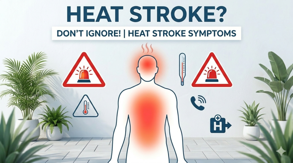 Heat Stroke Symptoms You Should Never Ignore (Summer Alert)